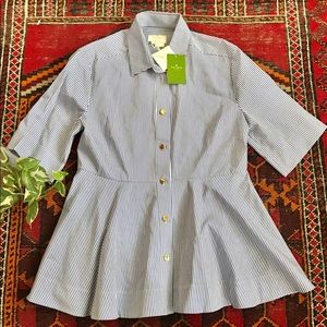 NWT Kate Spade ♠️ Peplum Top, NWT